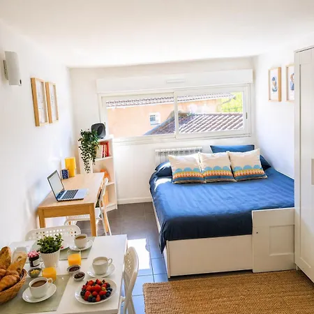 Cosy Avec Parking Prive דירה Écully